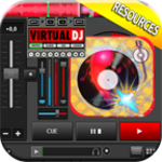 virtual dj original android application logo